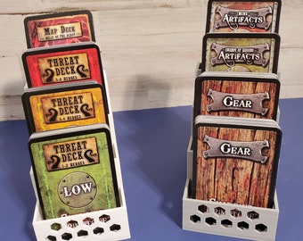 Shadows of Brimstone 4 tier card holder