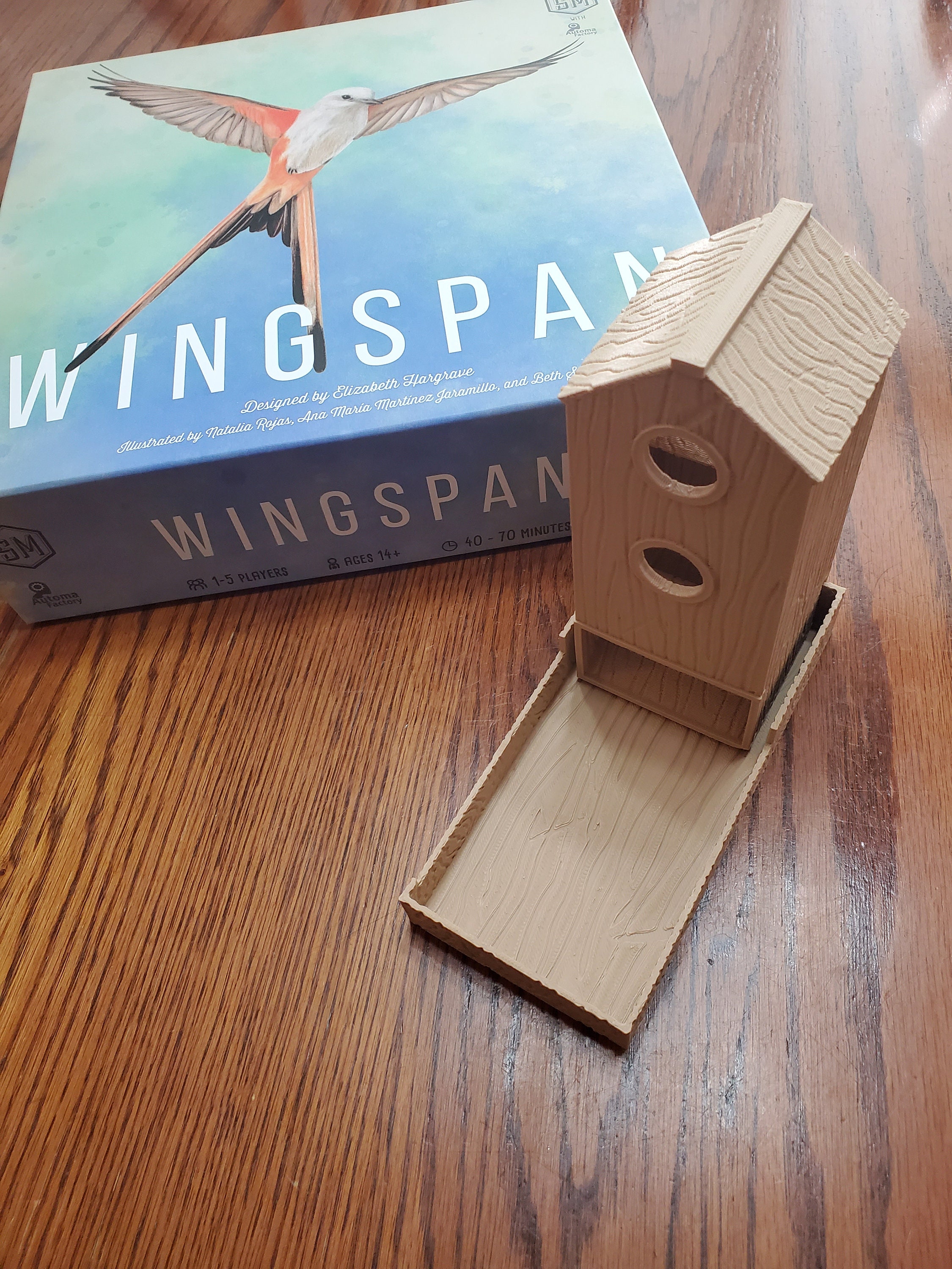 Painted Bird Meeples for the Wingspan European Expansion by Meeple