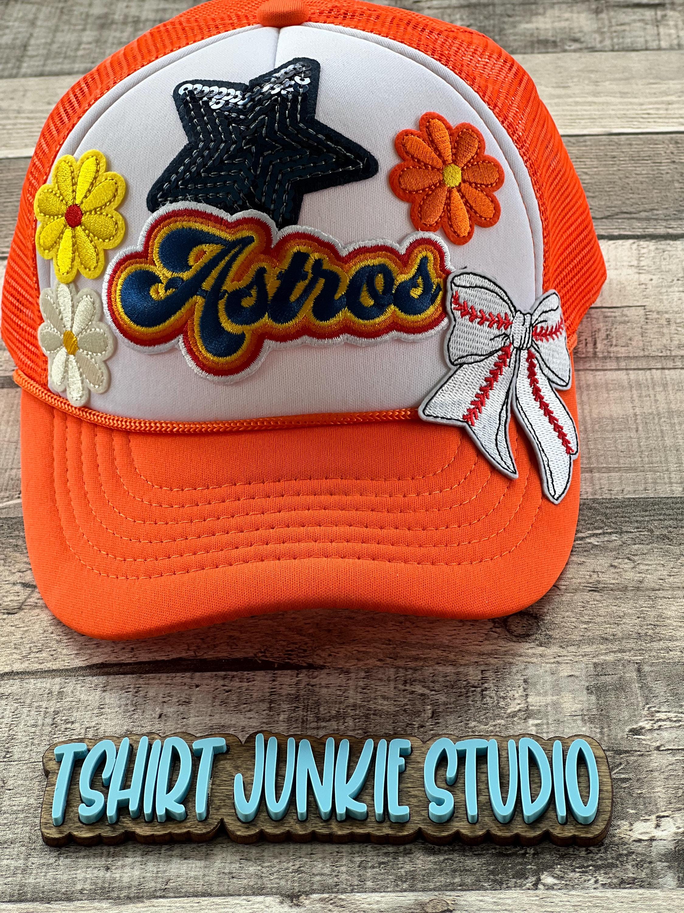 Astros Houston Dazzle Sequin Bling Slouch Cap Astros Bling Hat - Etsy main image 3