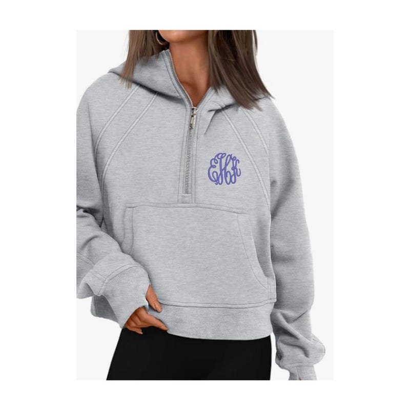 Monogram Sweatshirt - Etsy