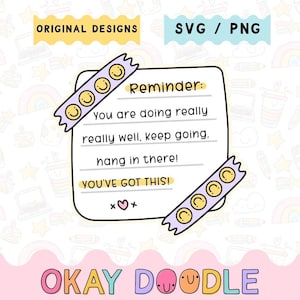 Selbstliebe-Erinnerungsaufkleber | Positive Affirmation SVG PNG | Kommerzielle Nutzung
