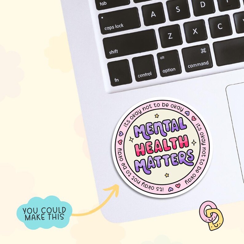 Mental Health Matters SVG: Pastel Rainbow Design (digital Download ...