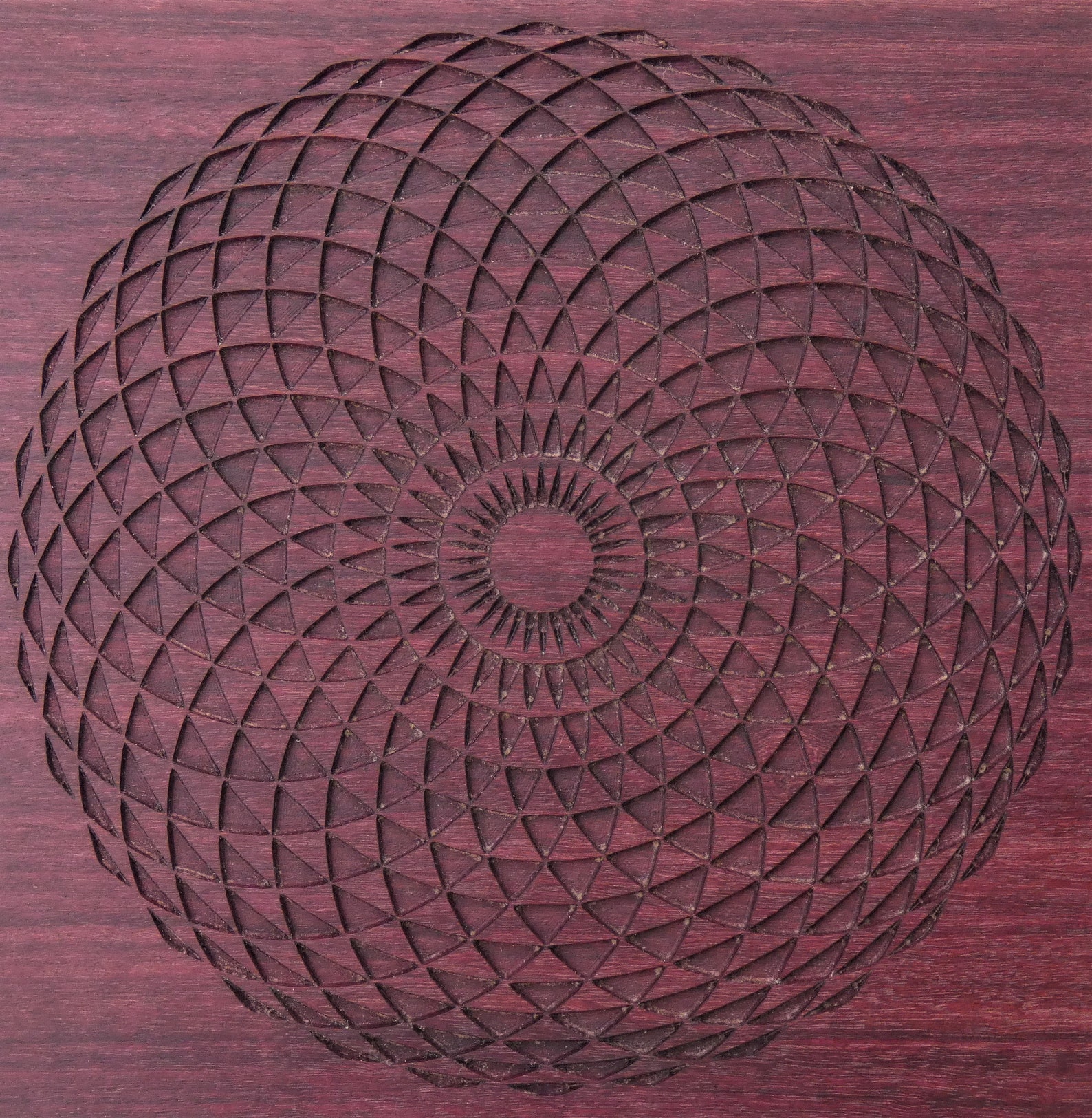 Purple Mandala Sacred Geometry Wall Art Wood Wall Art Etsy