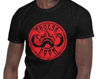 Thulsa Doom Snake Cult Logo T-Shirt | 5E D20 Tabletop Fantasy Gamer Tee // UNISEX // USA Free Shipping - ( Kryptic • Society )