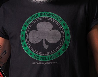 Silver Shamrock Halloween T-Shirt | Cult Classic Novelty Store Horror Tee // UNISEX // USA Free Shipping - ( Kryptic • Society )