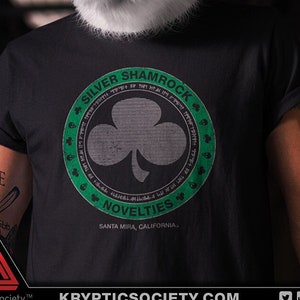 Silver Shamrock Halloween T-Shirt | Cult Classic Novelty Store Horror Tee // UNISEX // USA Free Shipping - ( Kryptic • Society )