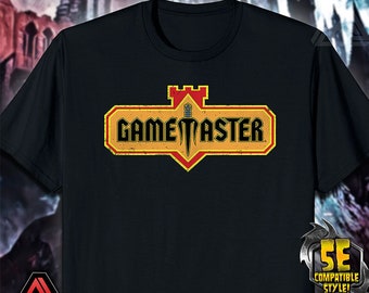 Game Master Dice Tower T-Shirt |  5E DnD Tabletop Fantasy RPG Tee // UNISEX // USA Free Shipping - ( Kryptic • Society )