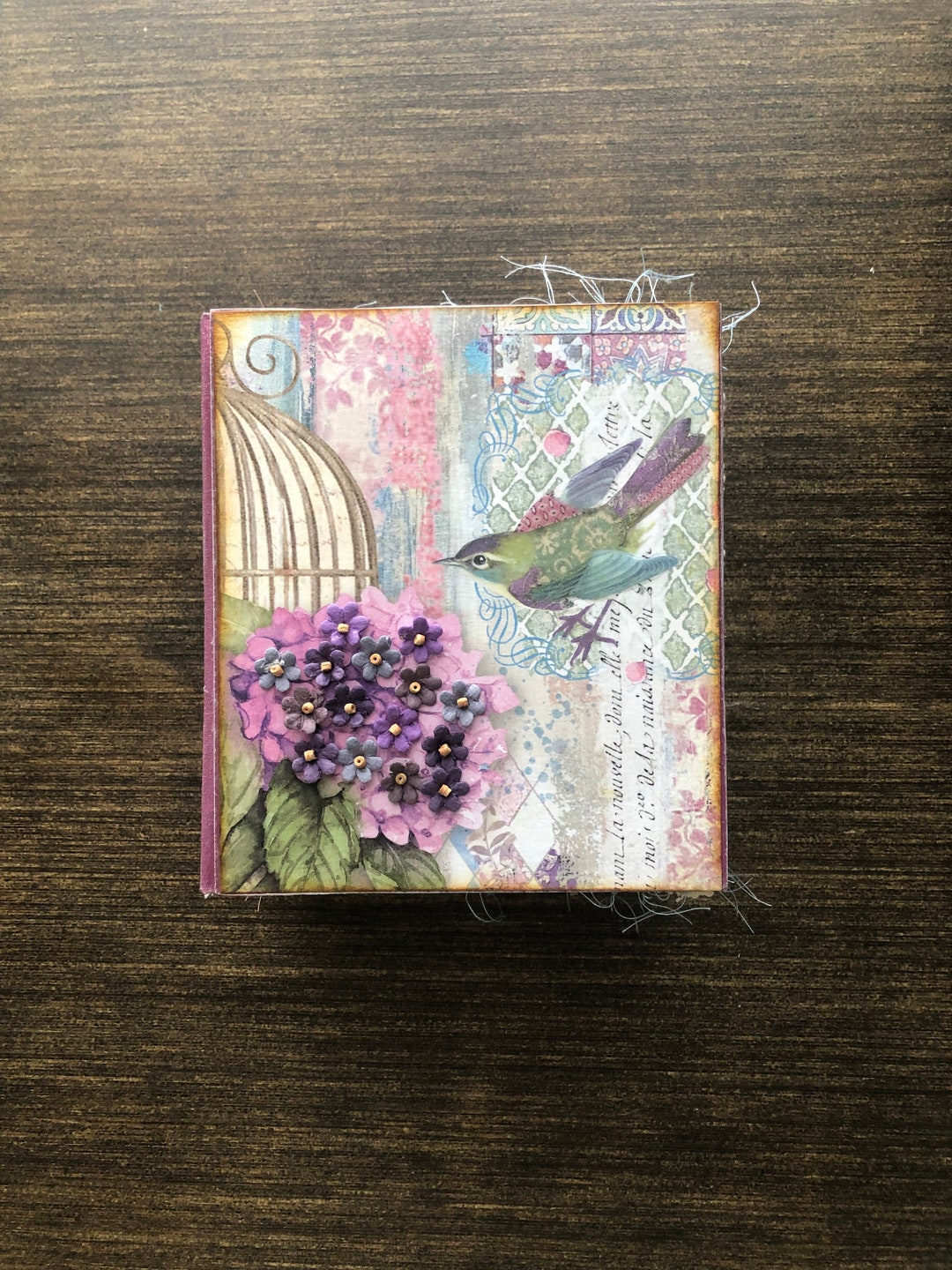 Mini Junk Journal, Junk Journal, Handmade Journal Etsy
