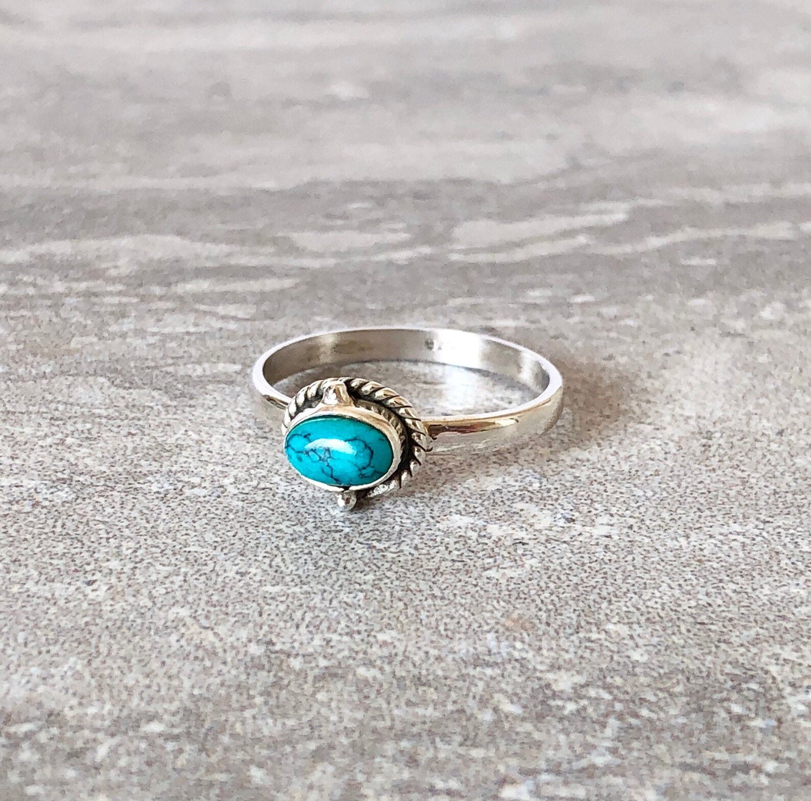 Anello Gioielli In Argento Con Pietra Preziosa Naturale In Argento - Foto 10