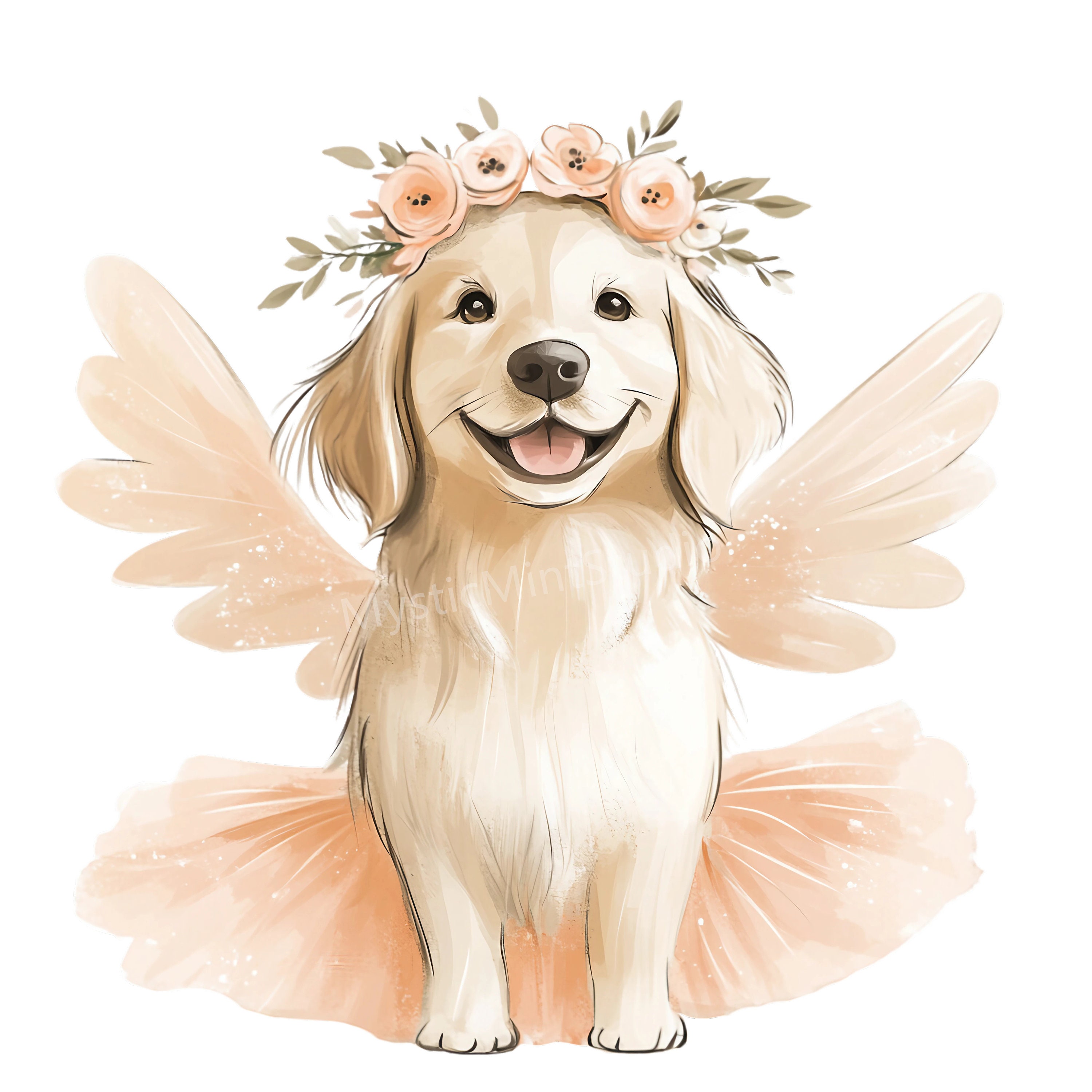Halloween Dog Clipart | Golden Retriever Clipart | Dog Costume Clipart ...