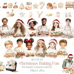 Weihnachten Backen Clipart | Weihnachten Clipart | Urlaub Backen PNG | Gemütliche Weihnachten Clipart | Warme Weihnachten PNG | Weihnachten Spaß Clipart