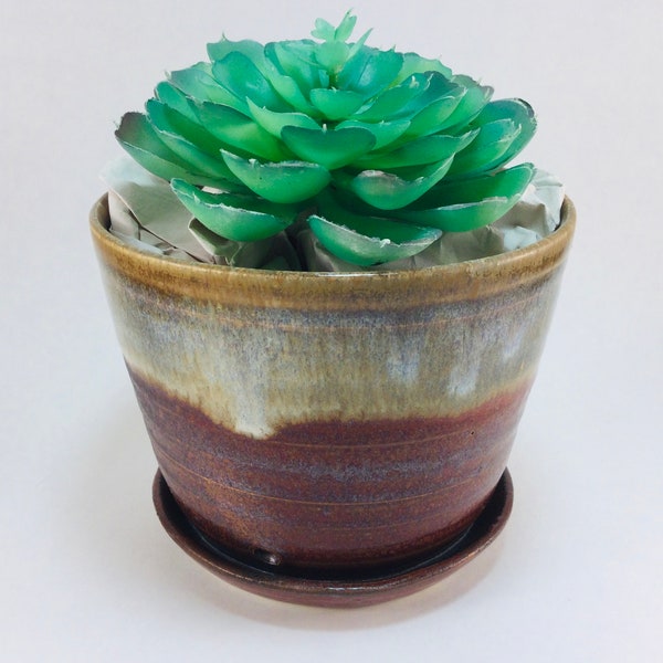 Table Top Planter, Ceramic Planter, Pottery Planter, Succulent Planter, Desk Planter, Handmade, Forward Pottery, Christmas Gift