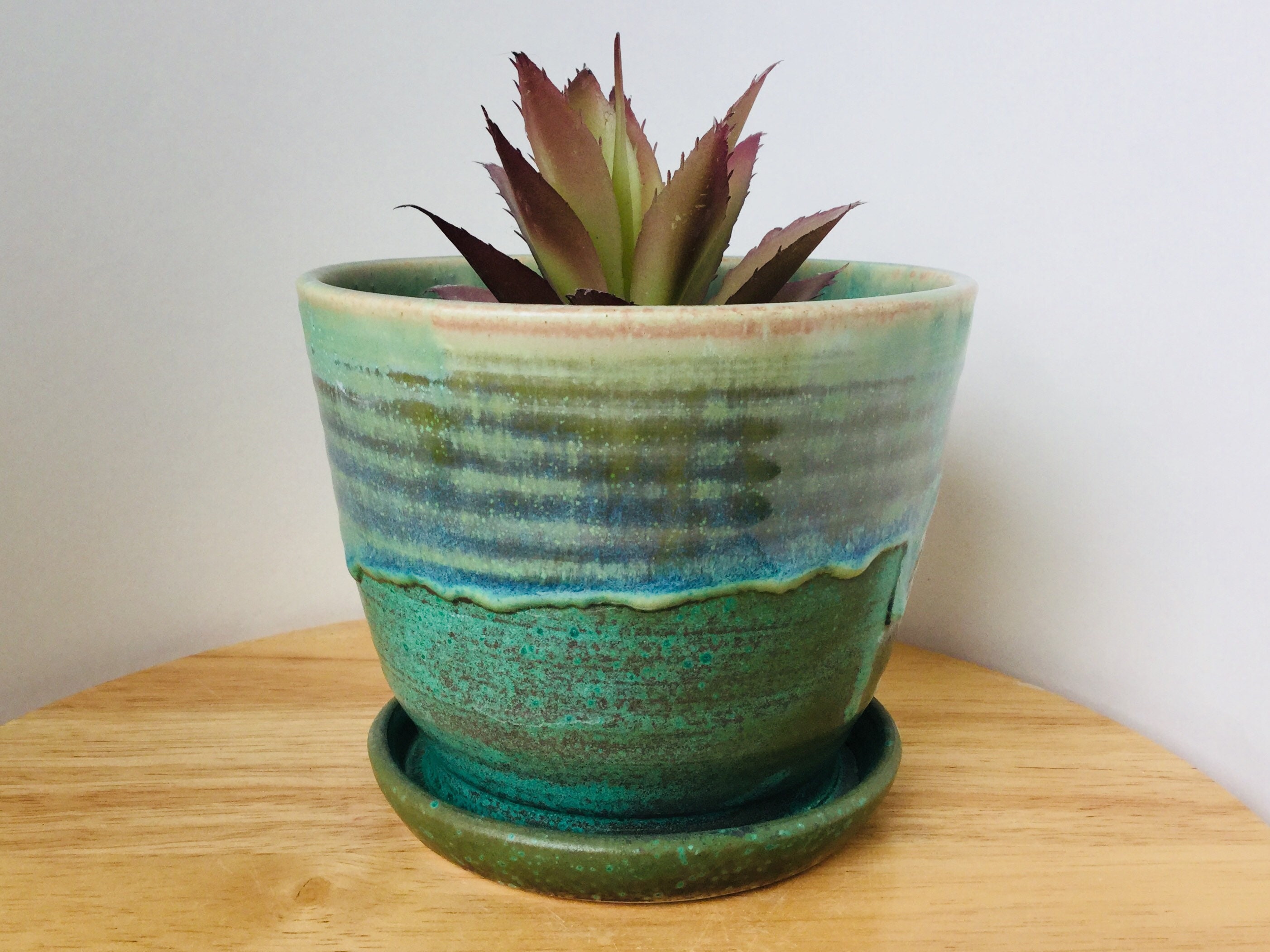 Table Top Planter, Ceramic Planter, Pottery Planter, Succulent Plante…