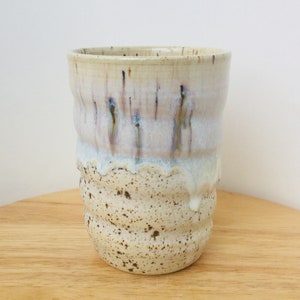 Twisty Cup, Coffee Cup, Pottery Cup, Ceramic Tumbler, Pottery Tumbler, Wonky Stock, Handmade, Forward Pottery