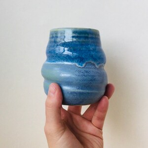 Handmade Twisty Ceramic Wine Cup Set Pottery Wine Glass Vintage ceramic mug Ceramic Wine Cup Forward Pottery