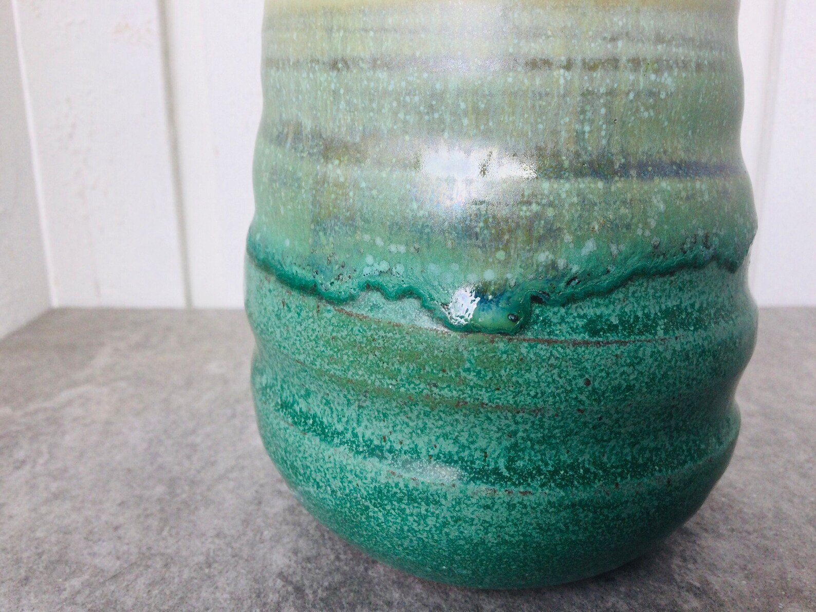 Twisty Ceramic Wine Glass Twisty Stemless Wine Glass Ceramic Etsy