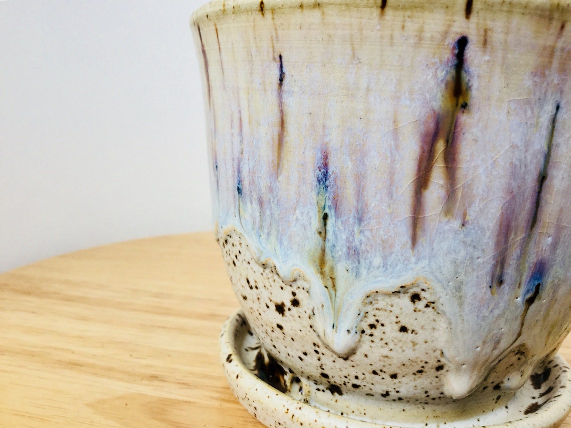 Table Top Planter Ceramic Planter Pottery Planter Succulent Etsy