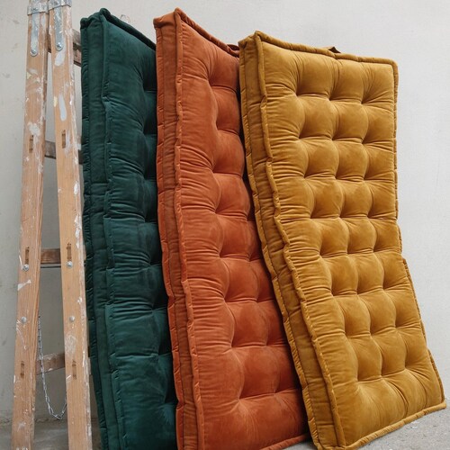 Entryway Furniture Daybed Cushion Bench Cushion Velvet Etsy