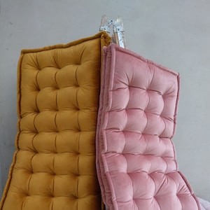 Futon, Floor Cushion, Floor Pouf , floor seating , Sofa Living Window Seat, Reading Nook, Floor Seat , bohemian furniture, Japanese Futon