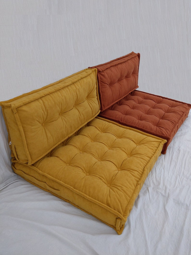 Floor Sofa Seating & Back Daybed Cushion French Cushion Etsy