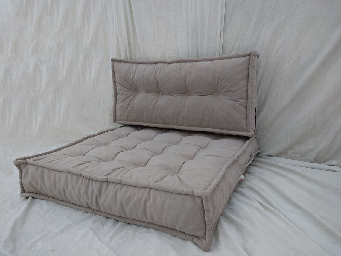 Daybed Cushion Set 2 Pieces Home Décor Floor Sofa Bohemian Etsy UK