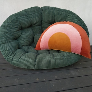 Floor cushion, Floor Futon , Floor Quilt Cushion, Chair Sofa Tufted, Floor Pillow, Floor Pillow, Round Cushion , Swing Cushion