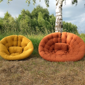 Large round pillow , Floor Foldable cushion, Velvet Futon, Floor Quilt Cushion, Floor Pillow | Floor Cushion | Round Cushion | Swing Cushion