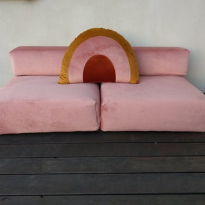 Floor Couch, Floor Sofa , Floor cushion, Floor Pouf , floor seating ,Sofa Living Window Seat, Reading Nook, Floor Seat , bohemian furniture