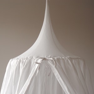 Canopy White,  Baldachin, Baby Canopy, Canopy Bed, Crib Canopy, Play Tent, Nursery Canopy, Play Canopy, Hanging Teepee, Kids Reading Place