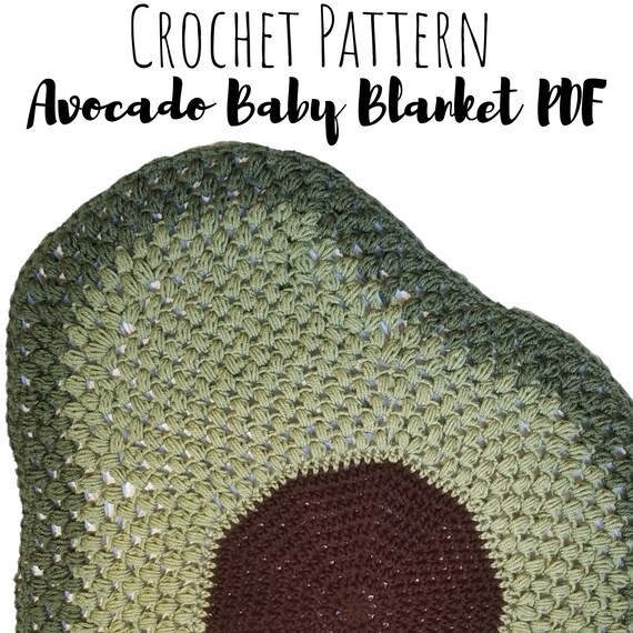avocado baby blanket