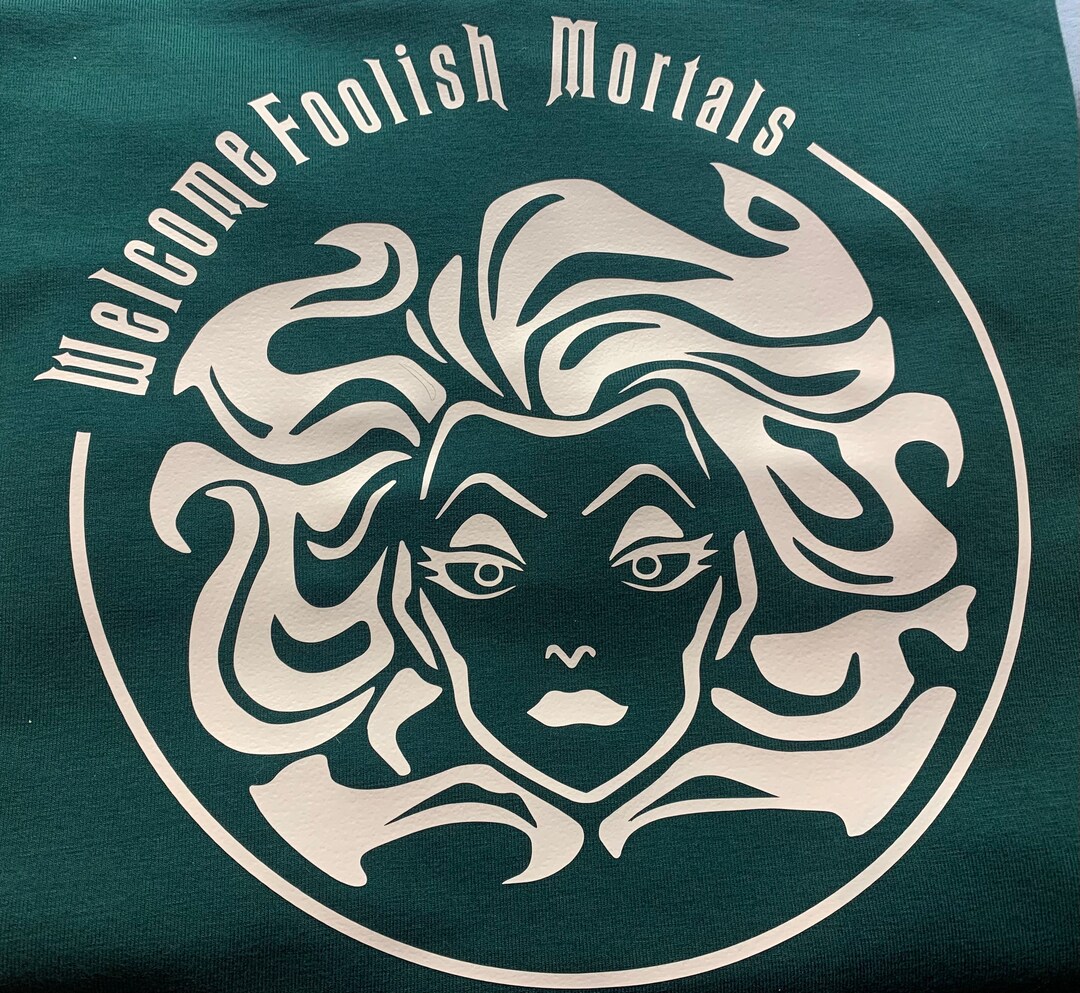 Haunted Mansion, Madam Leota, Disney, Heat Transfer Vinyl, Iron On ...