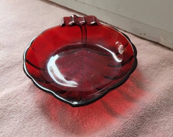 Armageddon Red Resin Ashtray