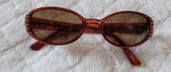 Vintage Fossil Sunglasses Dazzler Frame Etsy