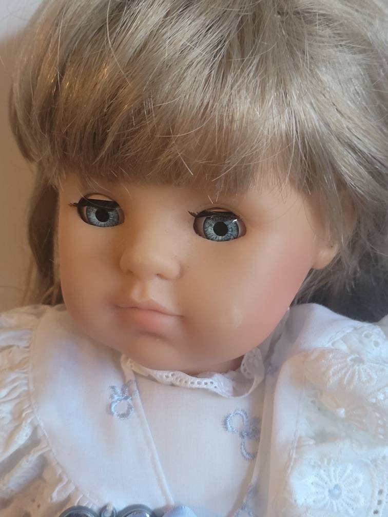 Vintage Zapf Creations Rubber Doll Etsy