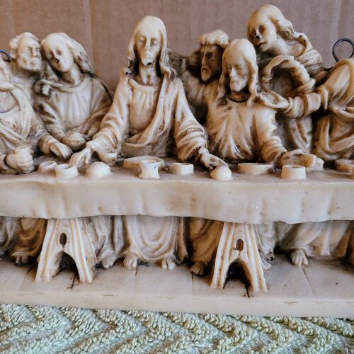Vintage The Last Supper Wall Sculpture agrohort.ipb.ac.id