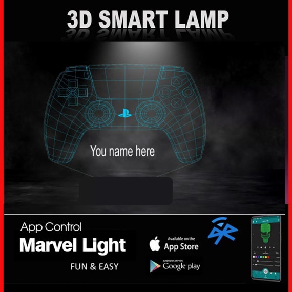 PS5 Playstation Joystick Controller 3d 