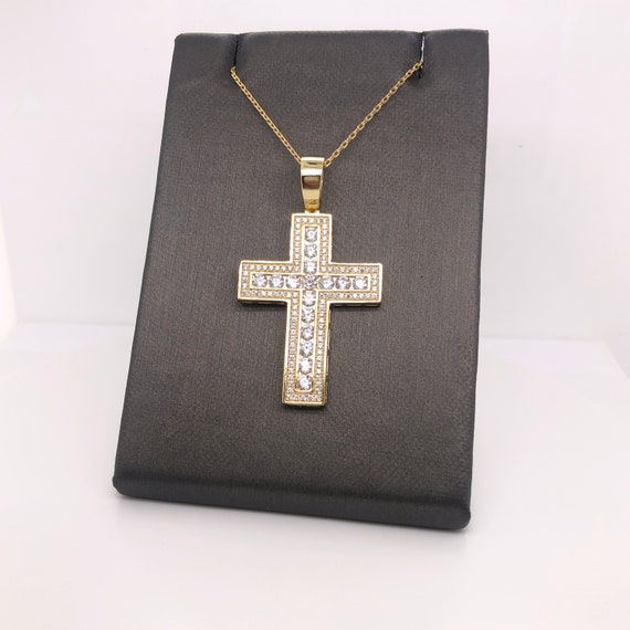 Sterling Silver 925 Cross With Jesus Pendant Jewels Obsession Cross With Jesus Pendant 31 mm