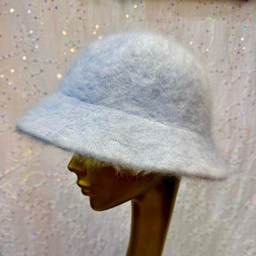 Angora Bucket Hat - Etsy Canada
