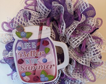 Verano morado\La vida es mejor\Diversión de verano blanca