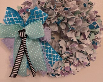 Corona de tela\Corona de huellas de patas\Corona pequeña\Corona azul\Corona púrpura