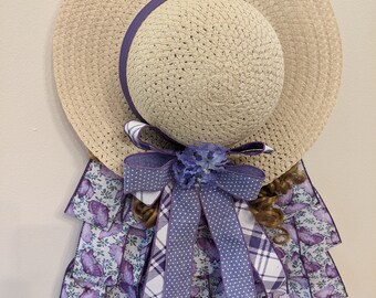 Corona de chica de campo\Corona púrpura\Corona de mariposa