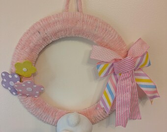 Trasero de conejito rosa perfecto para Pascua o para alegrarte el día a día.