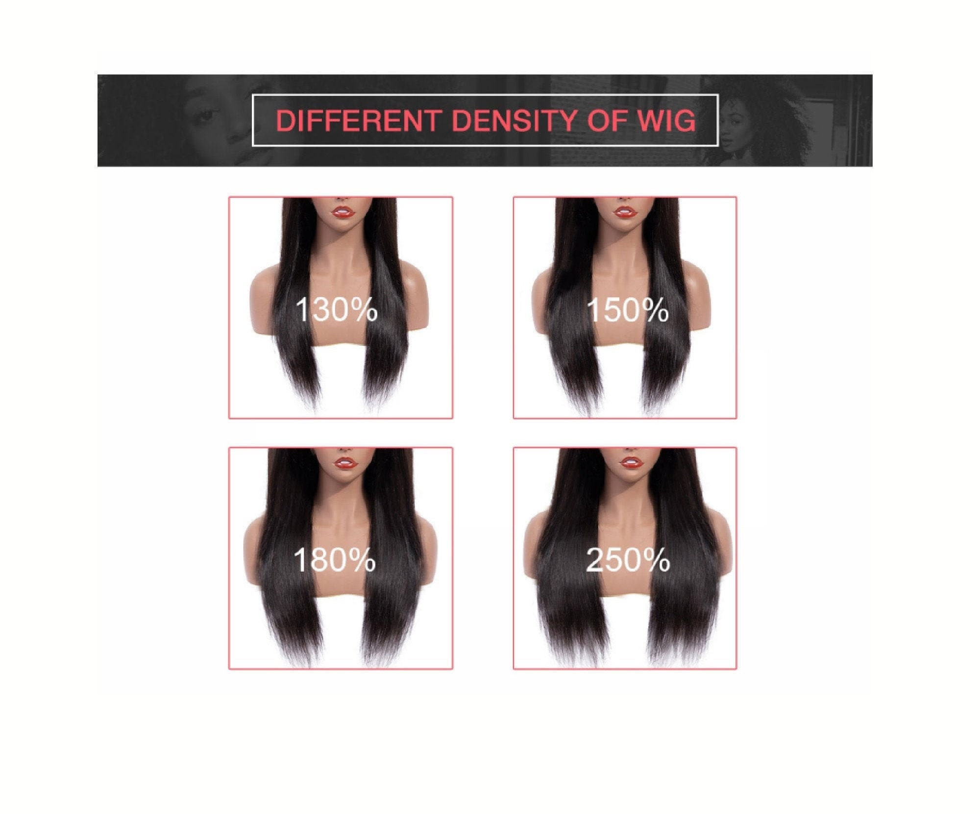 Brazilian Straight 6x5 Upgrade Lace Wigs