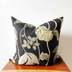 GRANBY Print Pillow Cover -20x20- SQUARE Pillow Cover - Boho Decor - SQUARE Pillow Case - Textured Pillow Cover