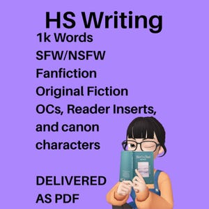 Uppdrag för att skriva fanfiction och originalfiktion 1k ord - PDF-kopia