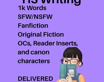Encargos de escritura de fanfiction y ficción original (1000 palabras) - Copia en PDF