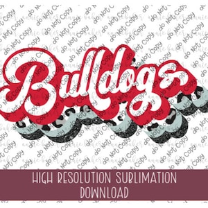Custom School Spirit PNG - Ready To Print Sublimation Design - Leopard Brush Stroke