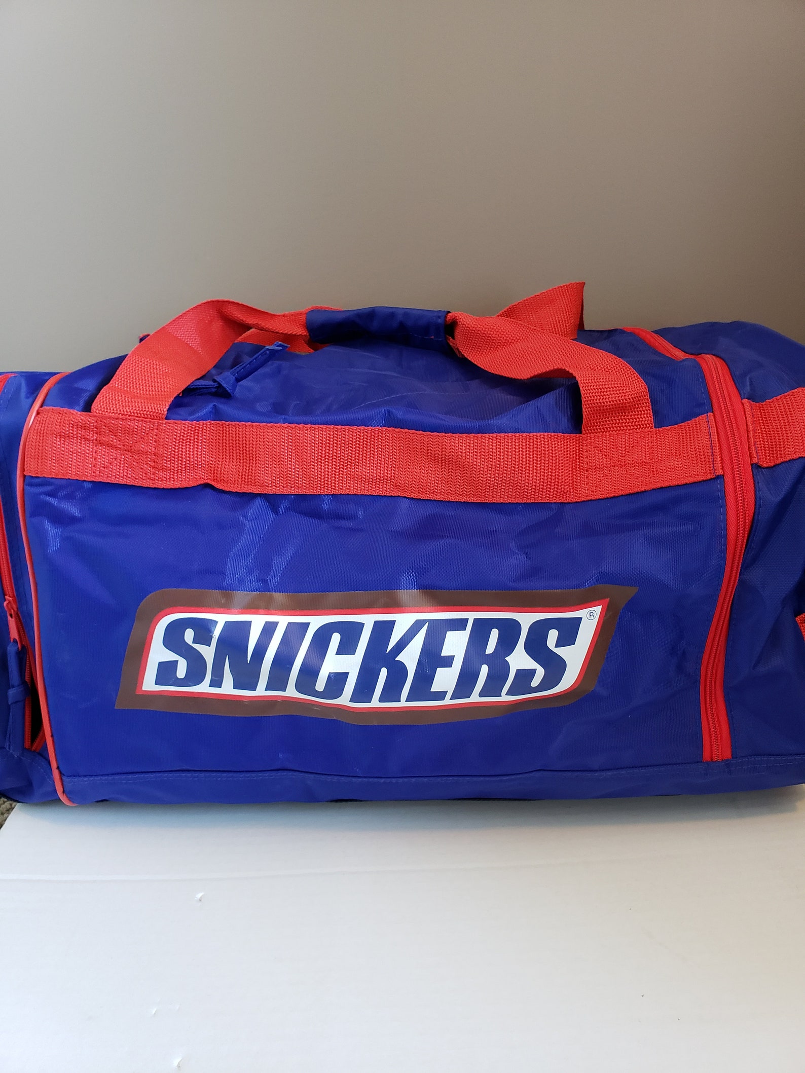Vintage Snickers Duffle Bag Etsy