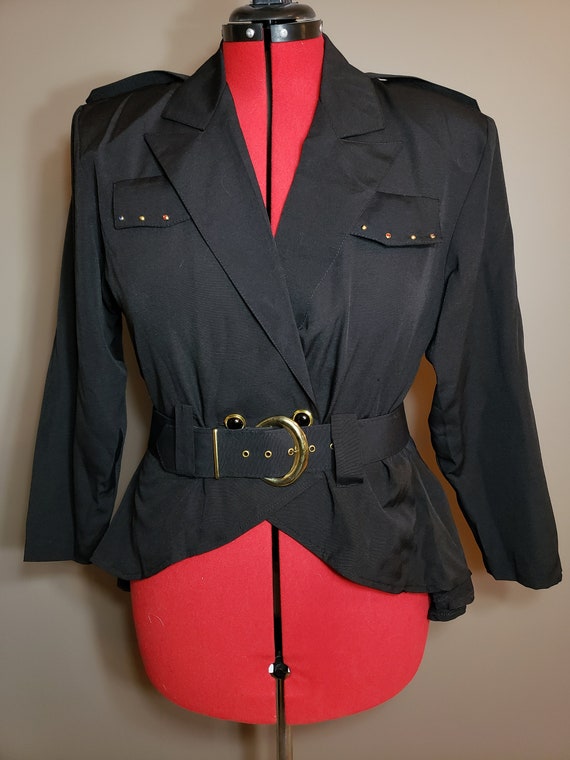 1980s 3 pc Power Skirt Suit