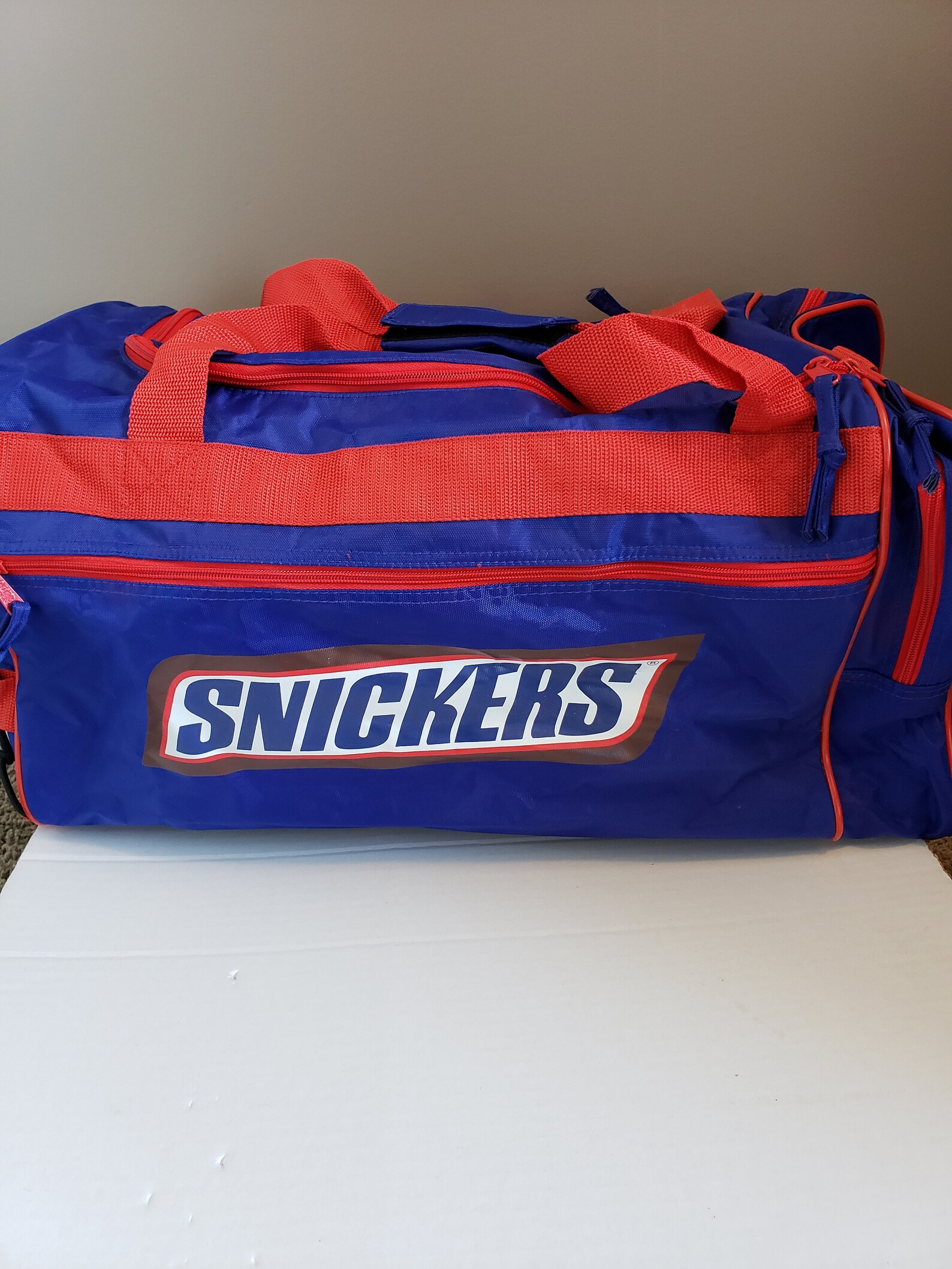 Vintage Snickers Duffle Bag Etsy